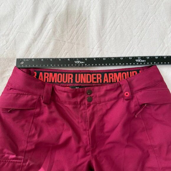 Under Armour Womens M ColdGear Infrared Chutes Snow Ski Pants Storm - Picture 6 of 16